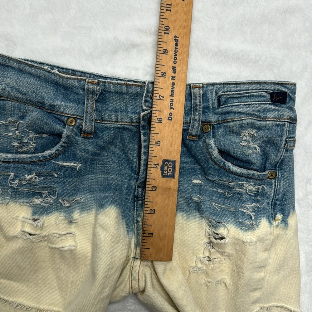 Citizens of humanity, cut off denim jeans shorts size 26 ambre bleached traveler - Picture 8 of 12